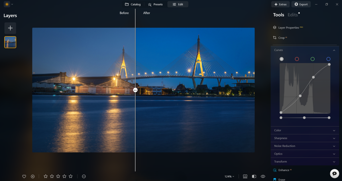 Tone curve in Luminar Neo | Skylum How-to


