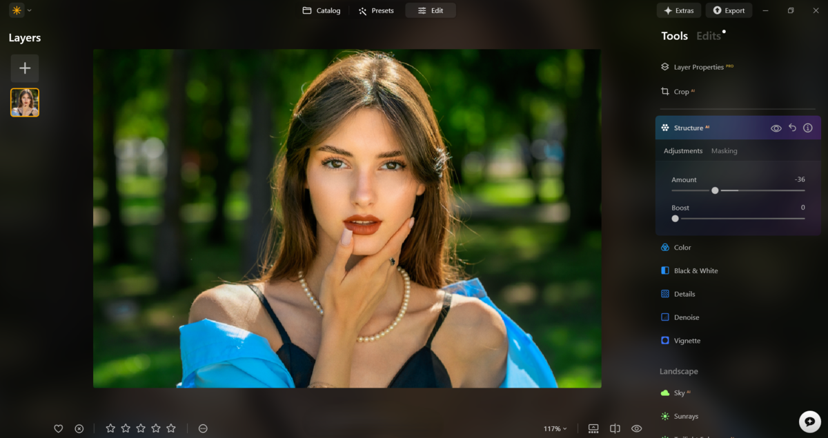 Structure in Luminar Neo | Skylum How-to

