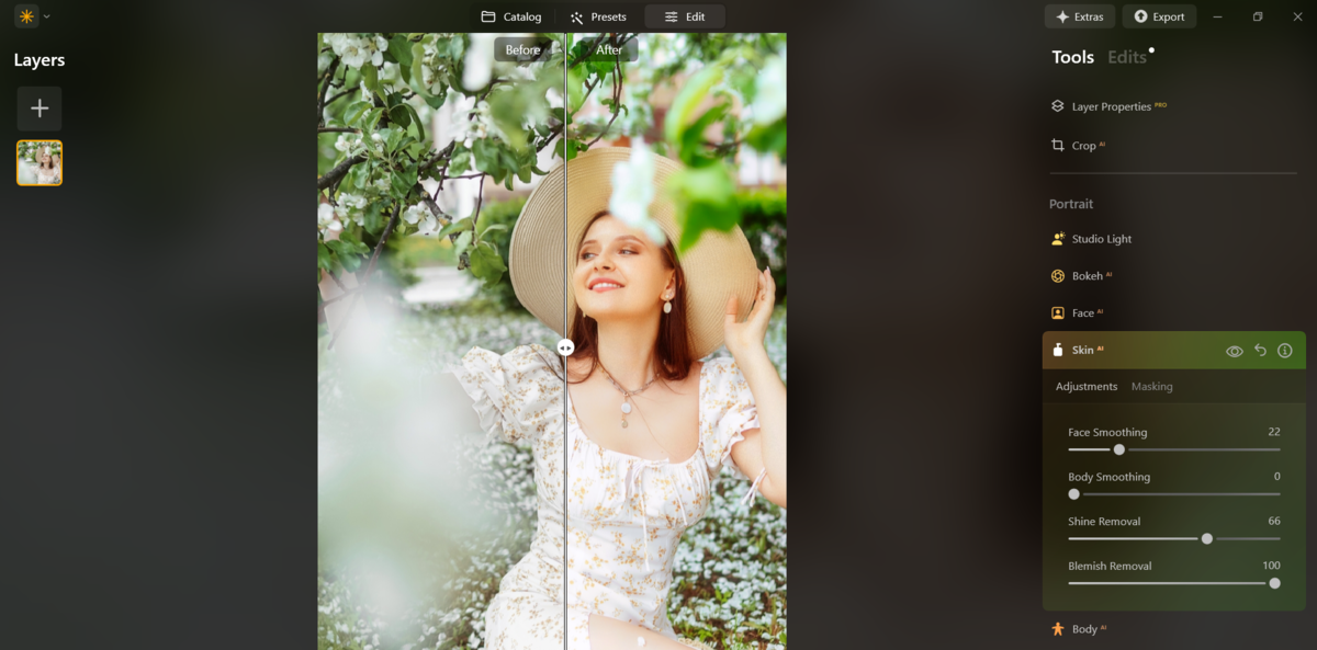 Face tools in Luminar Neo | Skylum Blog
