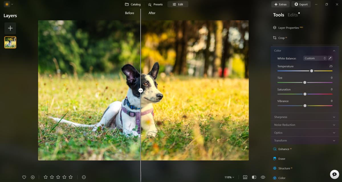 Color temperature balance in Luminar Neo | Skylum How-to

