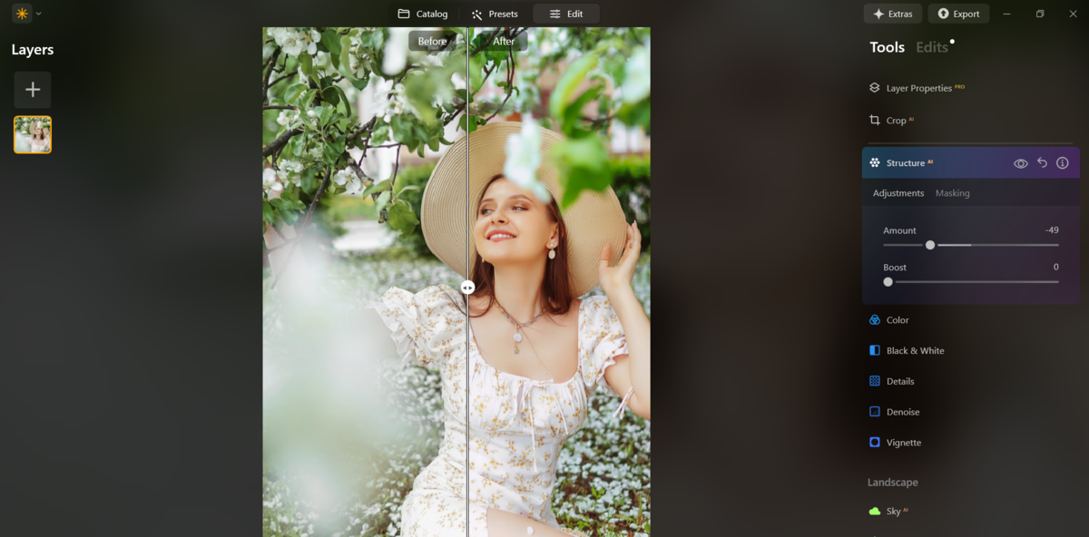 Structure in Luminar Neo | Skylum Blog

