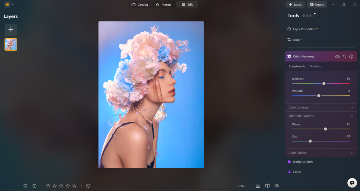Split Colour Warmth in Luminar Neo | Skylum Blog
