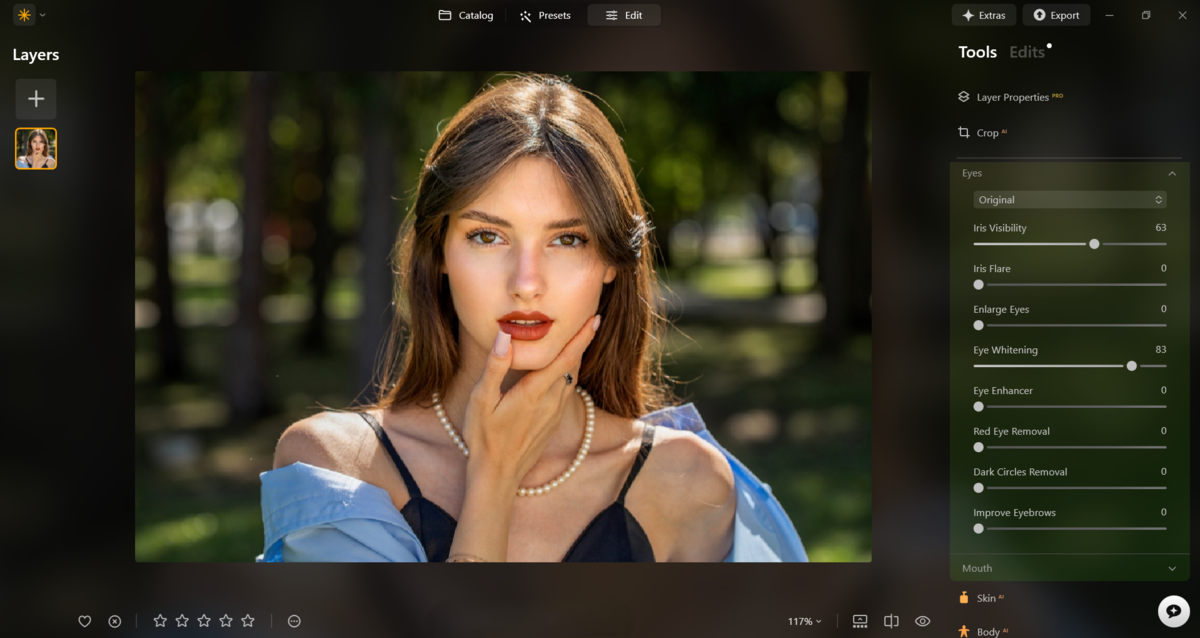 Eye Whitening in Luminar Neo | Skylum How-to

