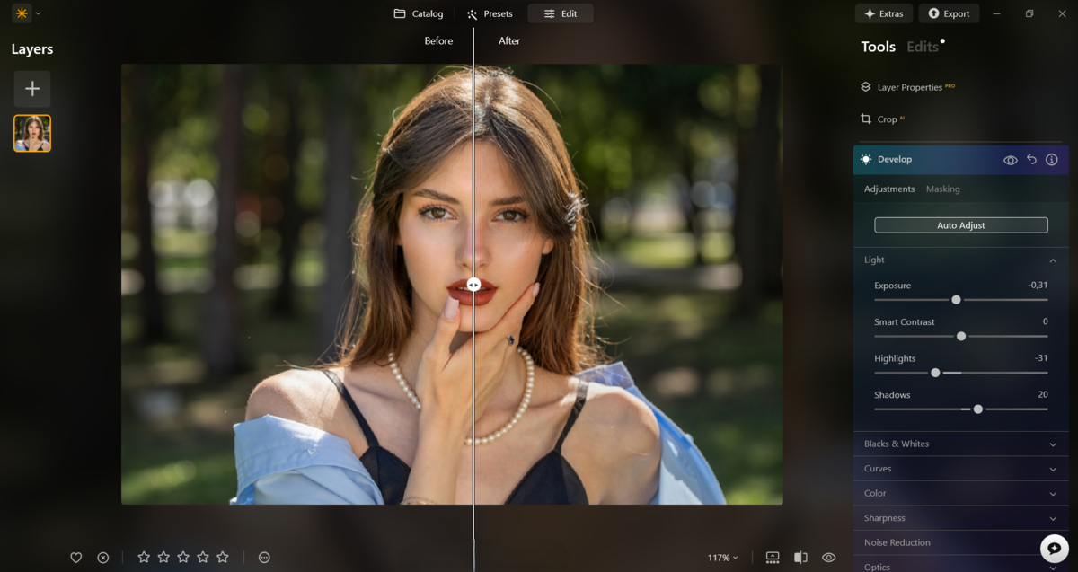 Develop tools in Luminar Neo | Skylum How-to