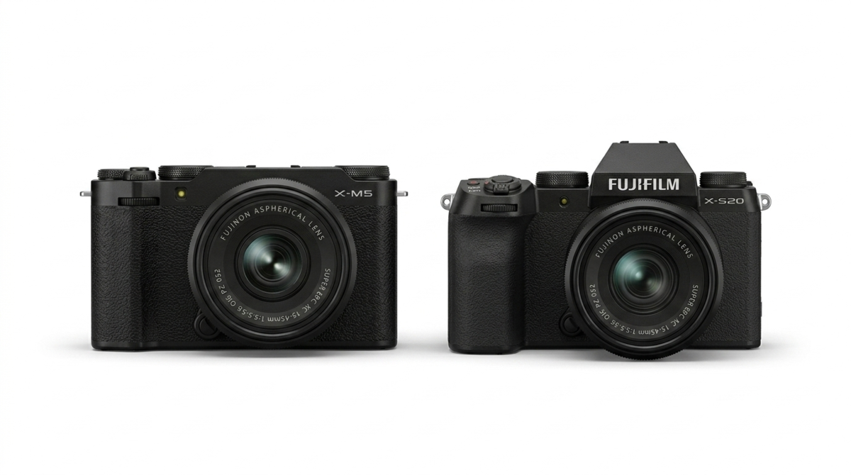 Fujifilm X-M5 and Fujifilm XS20 | Skylum Blog

