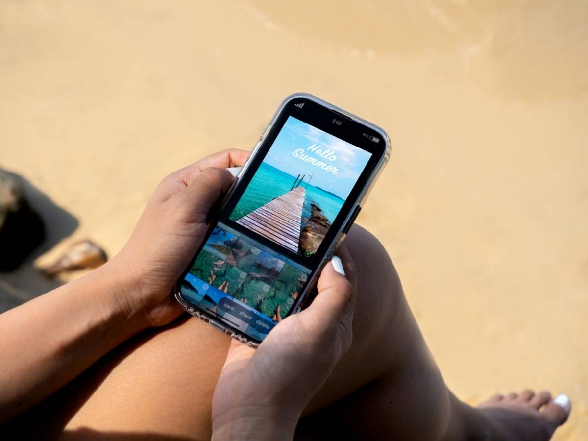 Editing photos on a smartphone | Skylum Blog

