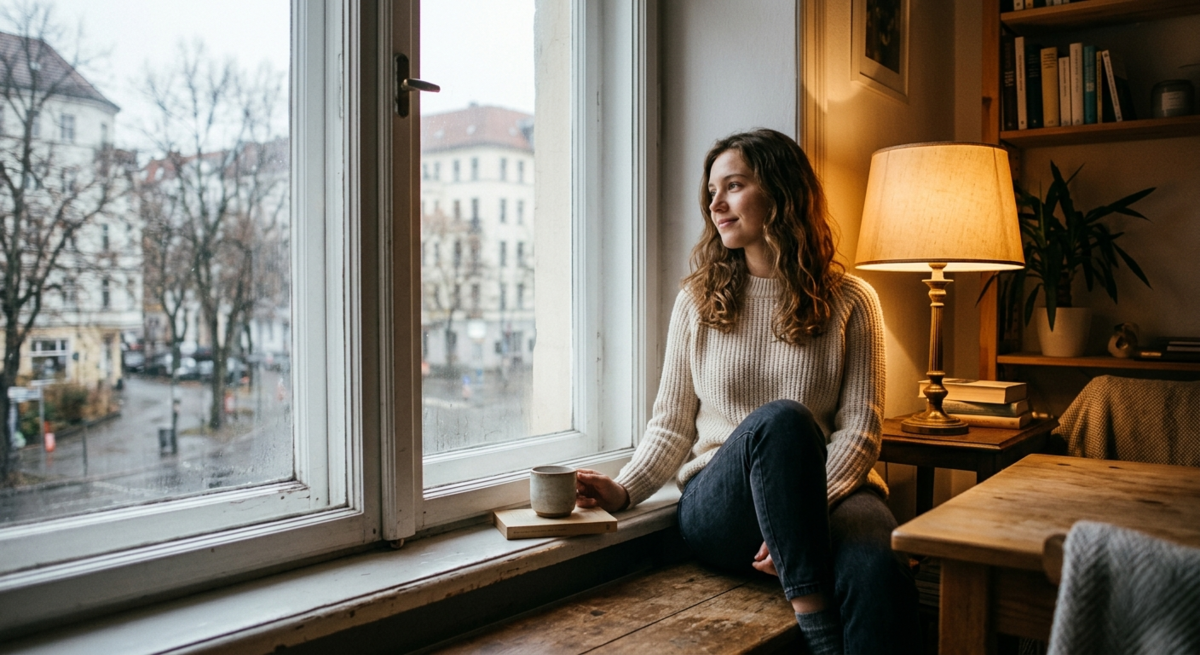 Photo of a girl by the window | Skylum Blog

