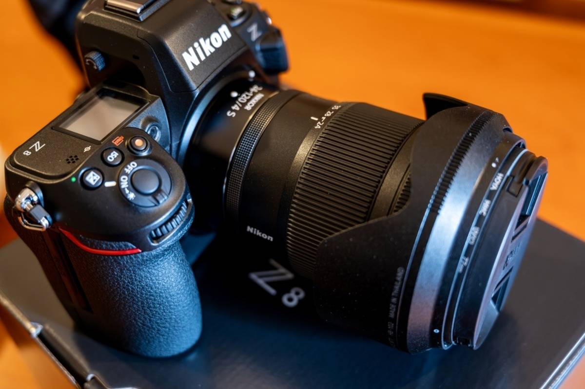 Nikon Z8 on the table | Skylum Blog

