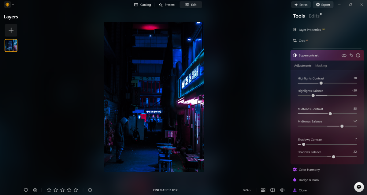 Supercontrast tool in Luminar Neo | Skylum Blog

