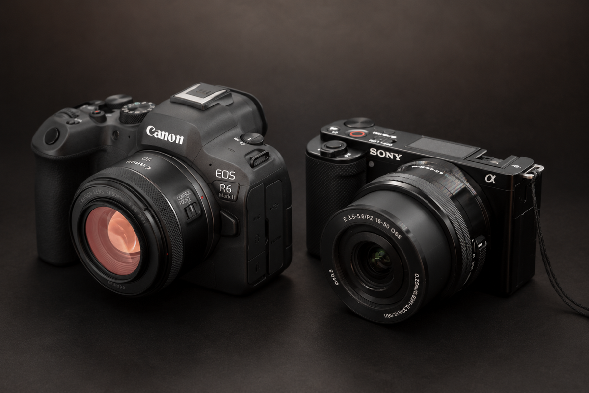 Sony ZV-E10 et Canon EOS R6 Mark II | Blog Skylum

