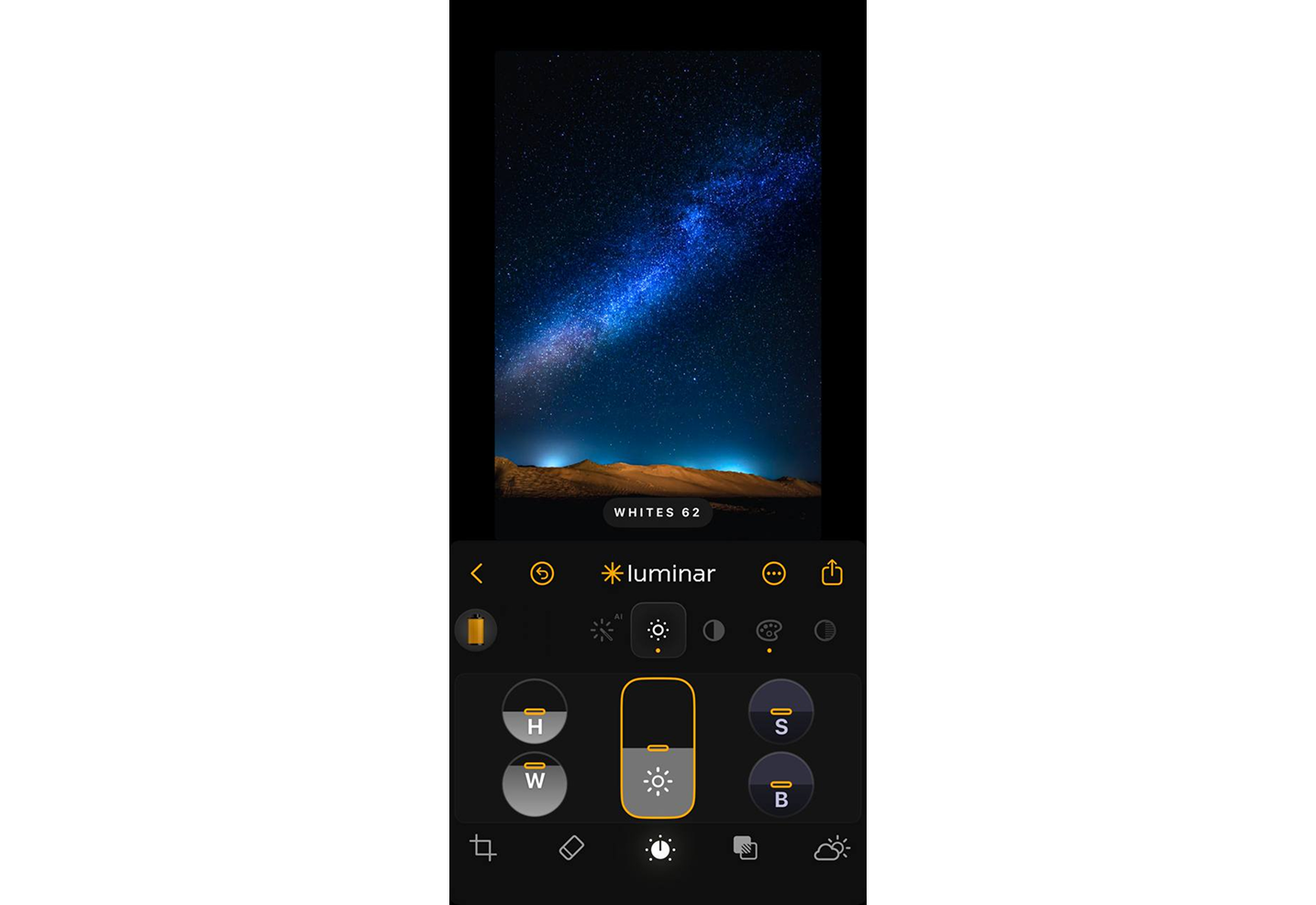 Whites in Luminar Mobile | Skylum How-to