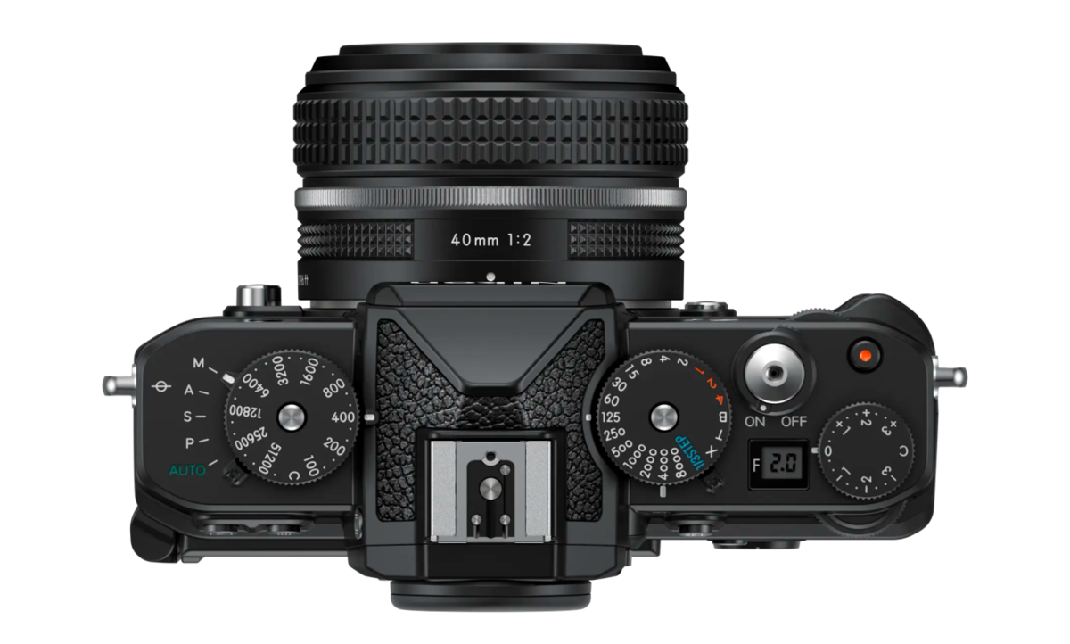 Nikon ZF top view of buttons | Skylum Blog