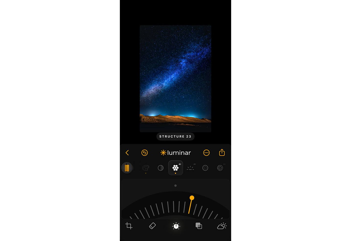 Structure AI in Luminar Mobile | Skylum How-to