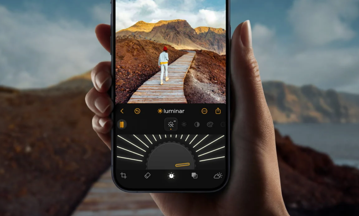 Smartphone with the Luminar Mobile app | Skylum Blog

