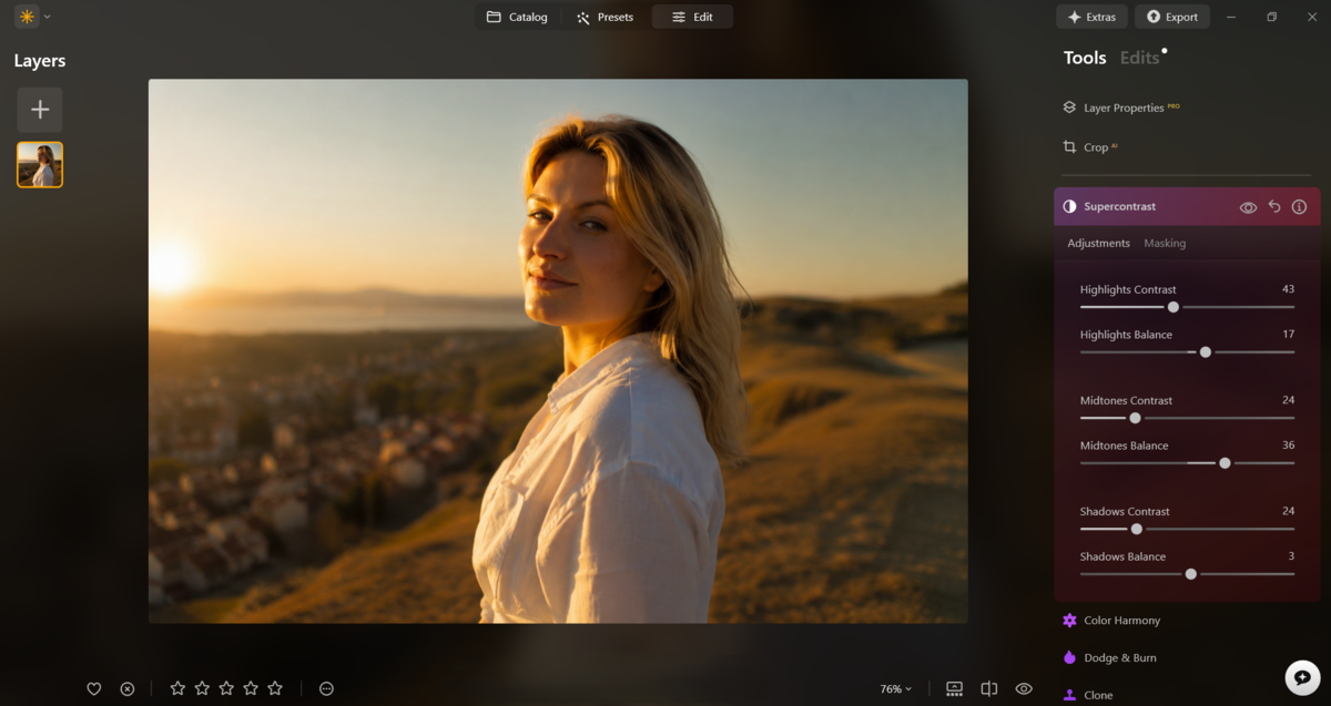 Supercontrast in Luminar Neo | Skylum Blog