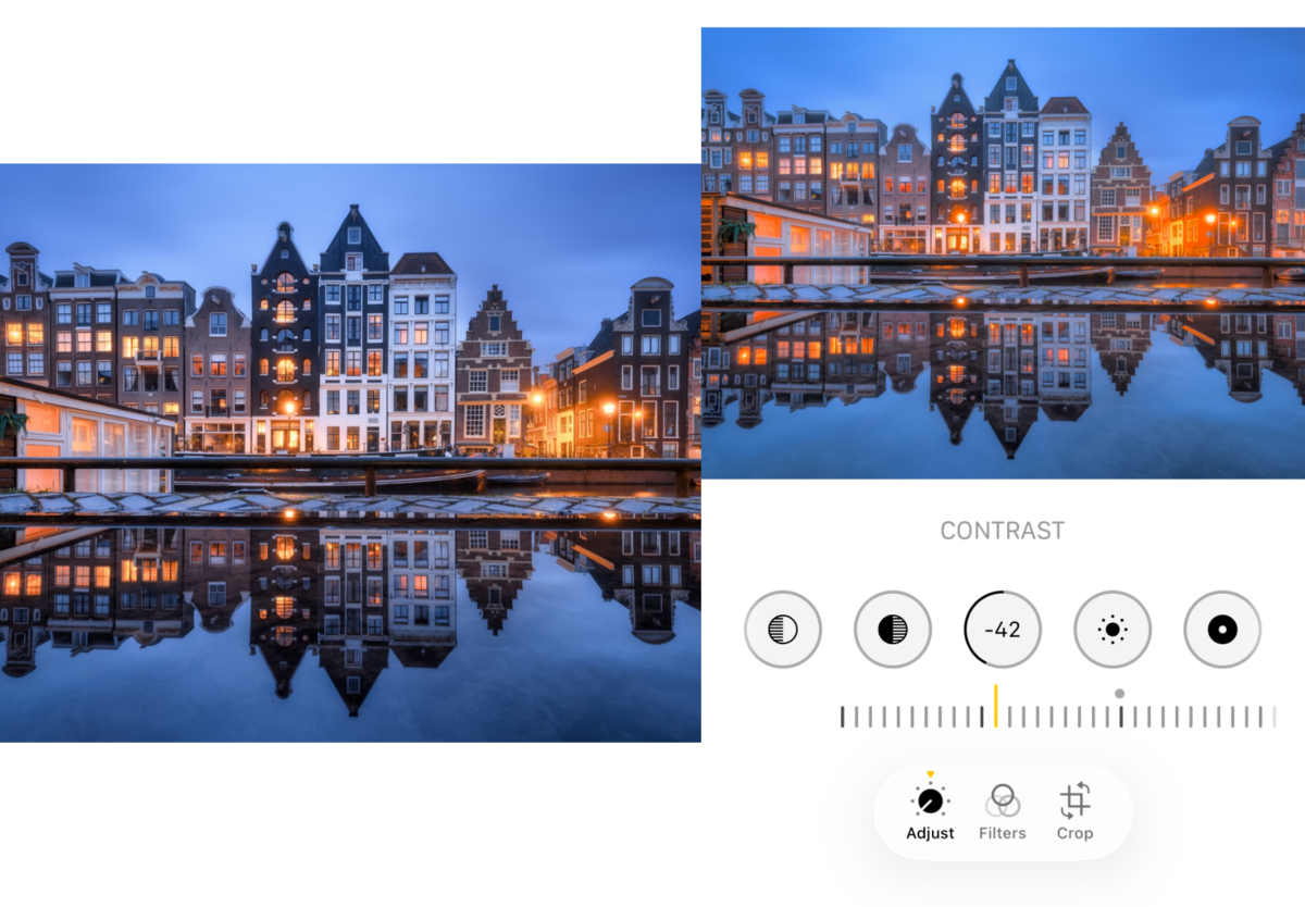 Contrast in iPhone photo settings | Skylum Blog

