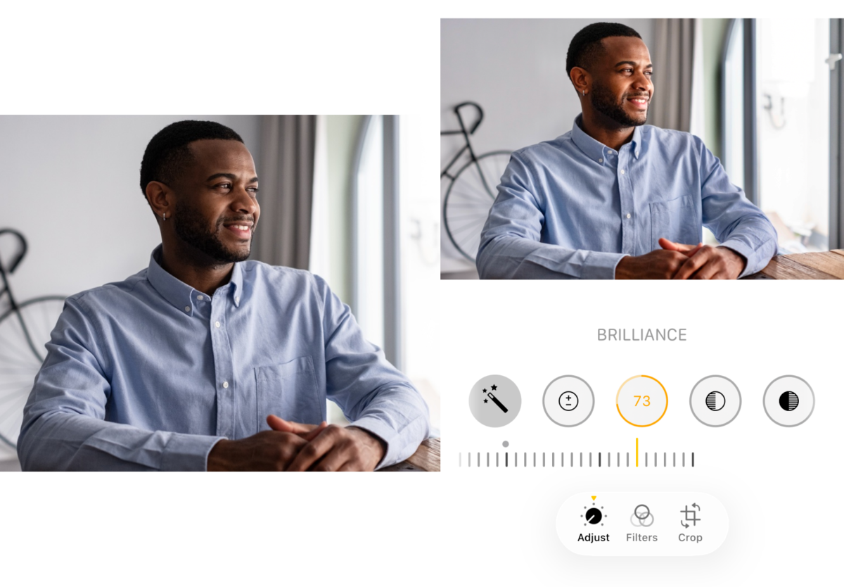 Brilliance in iPhone photo settings | Skylum Blog

