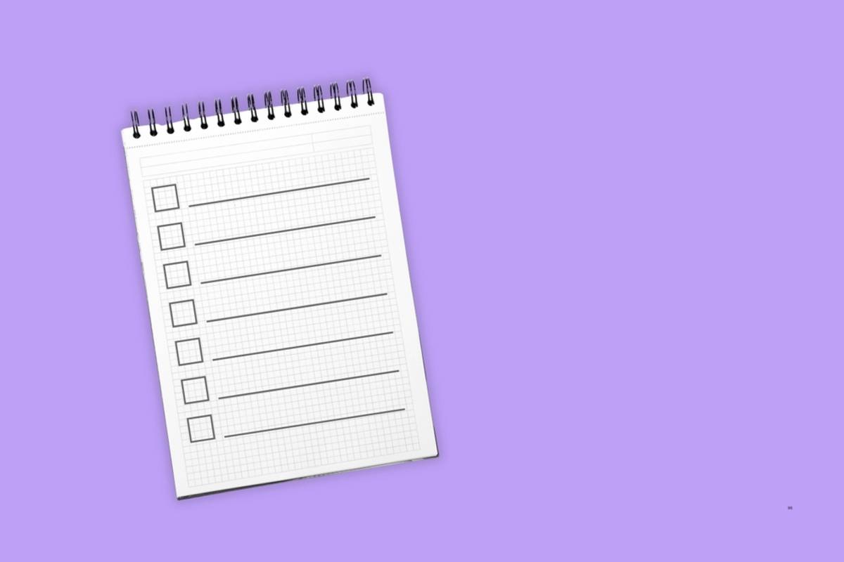 A sheet of paper with a list | Skylum Blog

