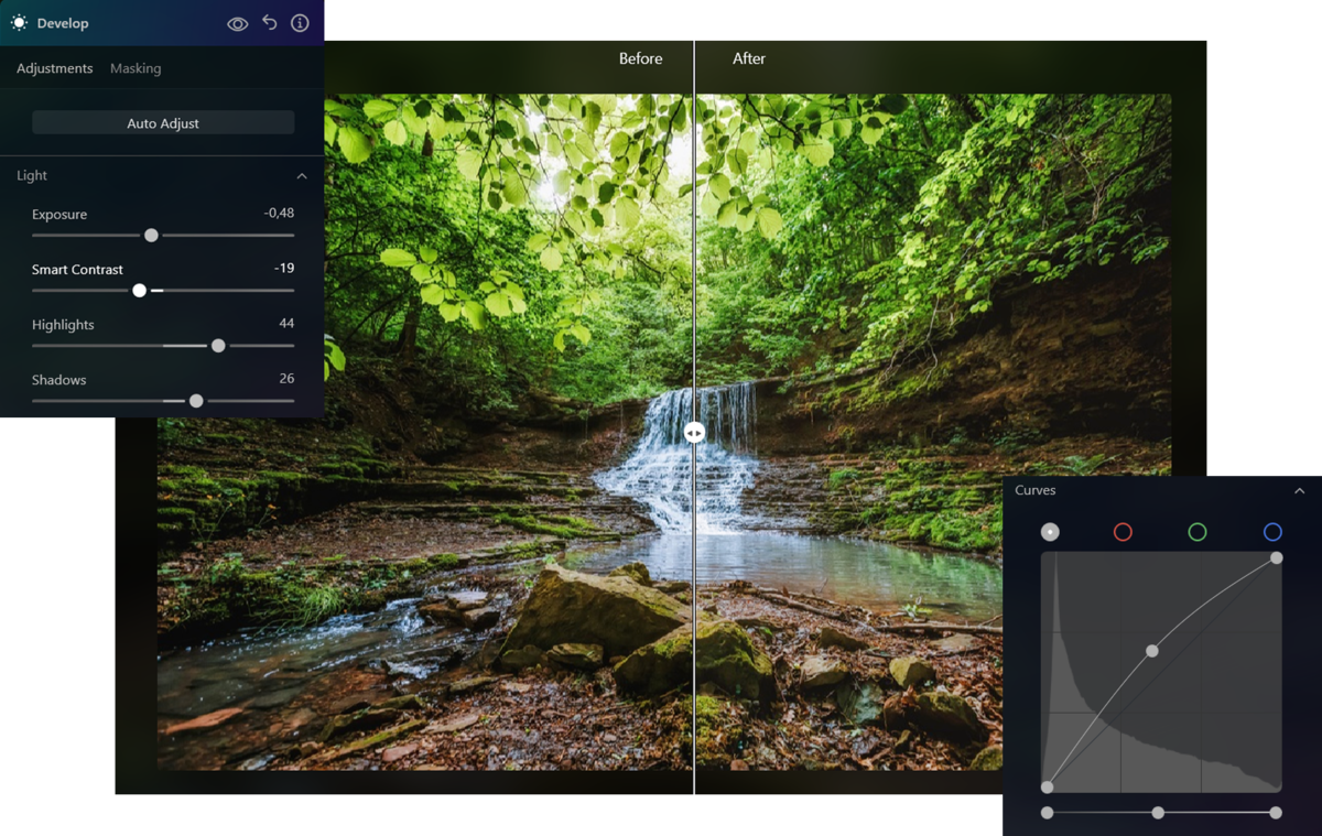 Develop and Corvus in Luminar Neo | Skylum Blog