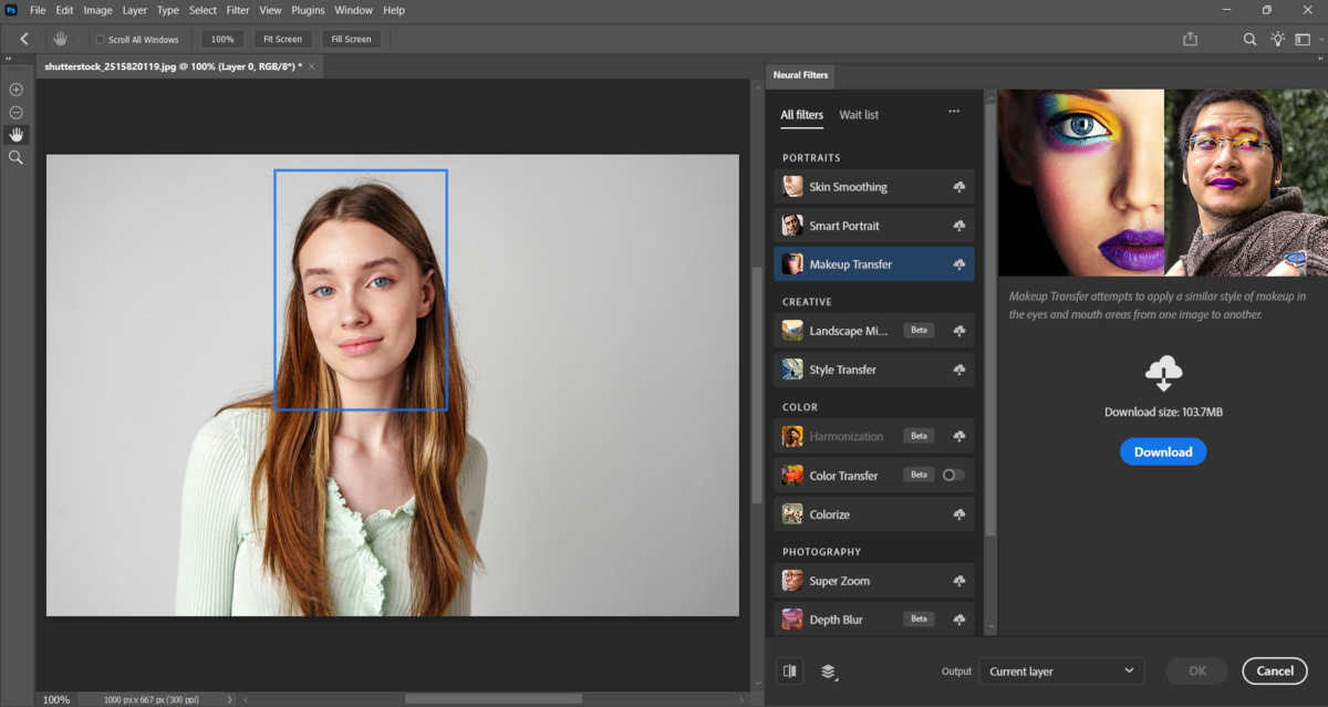 Neuronové filtry pro portréty ve Photoshopu | Návod od Skylum   