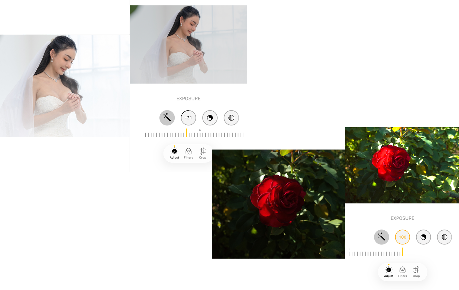 Exposures in iPhone photo settings | Skylum Blog

