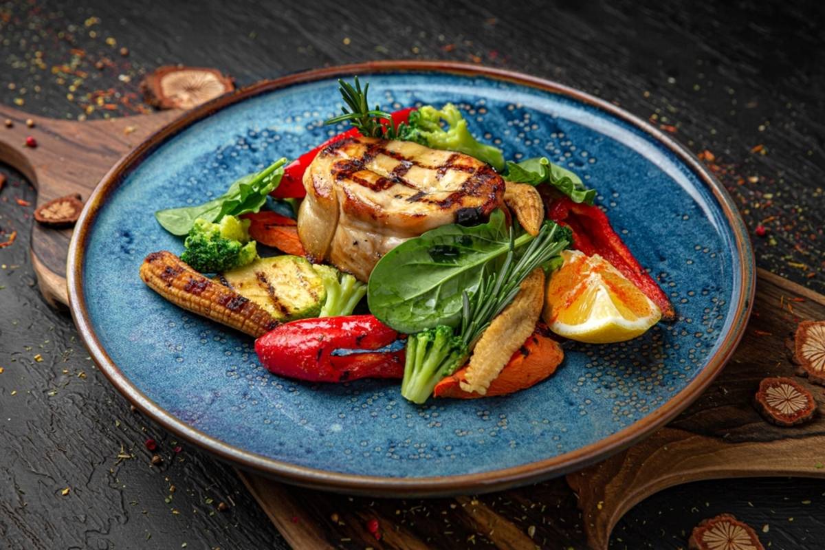 Food photographed from a 45 degree angle | Skylum How-to

