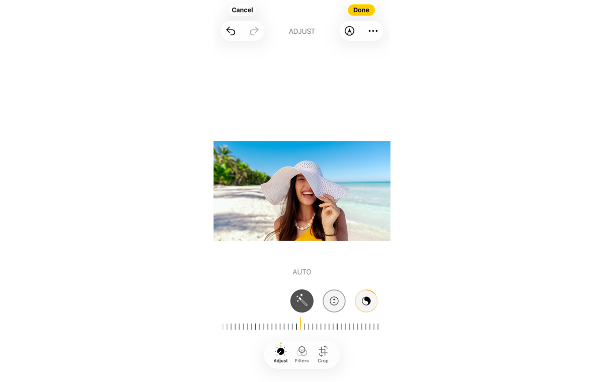 Automatic photo adjustment on iPhone | Skylum How-to


