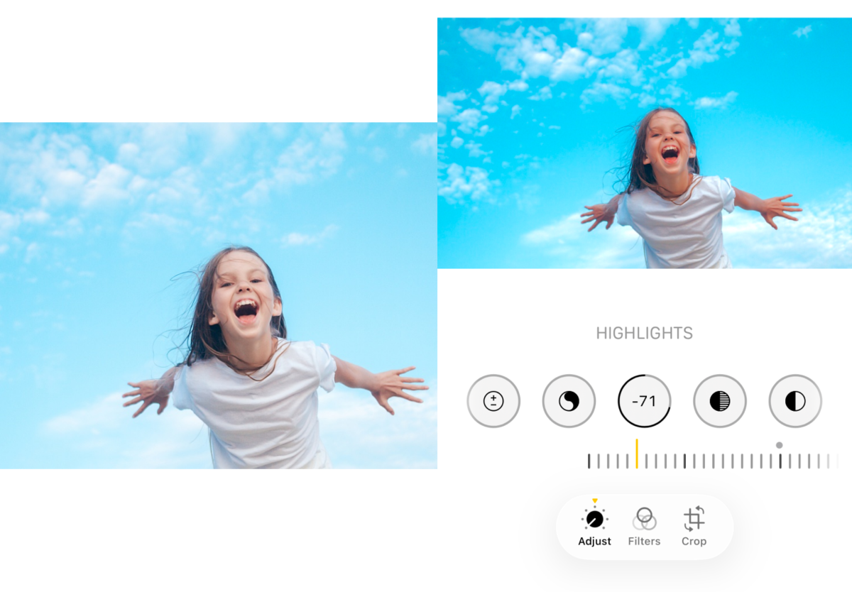 Highlights in iPhone photo settings | Skylum Blog

