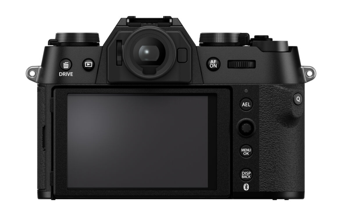 Rear LCD and controls of the Fujifilm X-T50 | Skylum Blog
