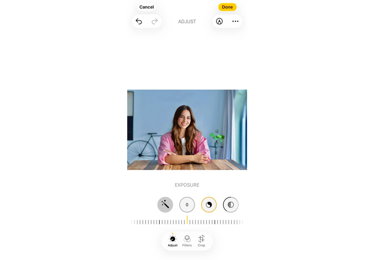Exposure slider for photos on iPhone | Skylum Blog

