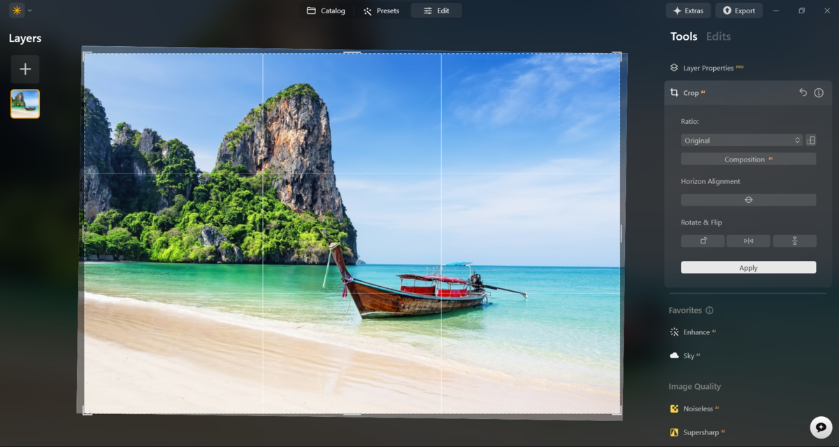 Crop in Luminar Neo | Skylum How-to