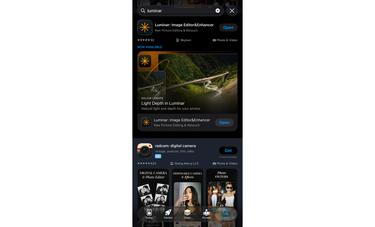 Download Luminar Mobile from the App Store | Skylum How-to

