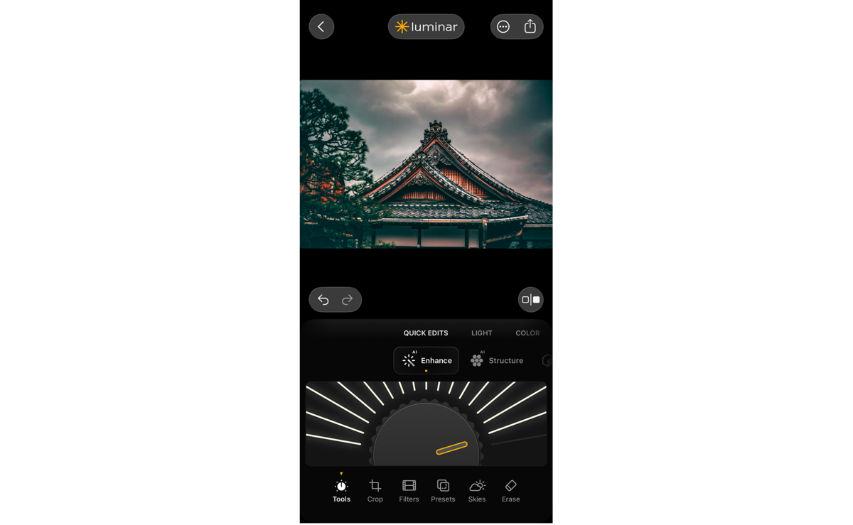 Enhance in Luminar Mobile | Skylum How-to

