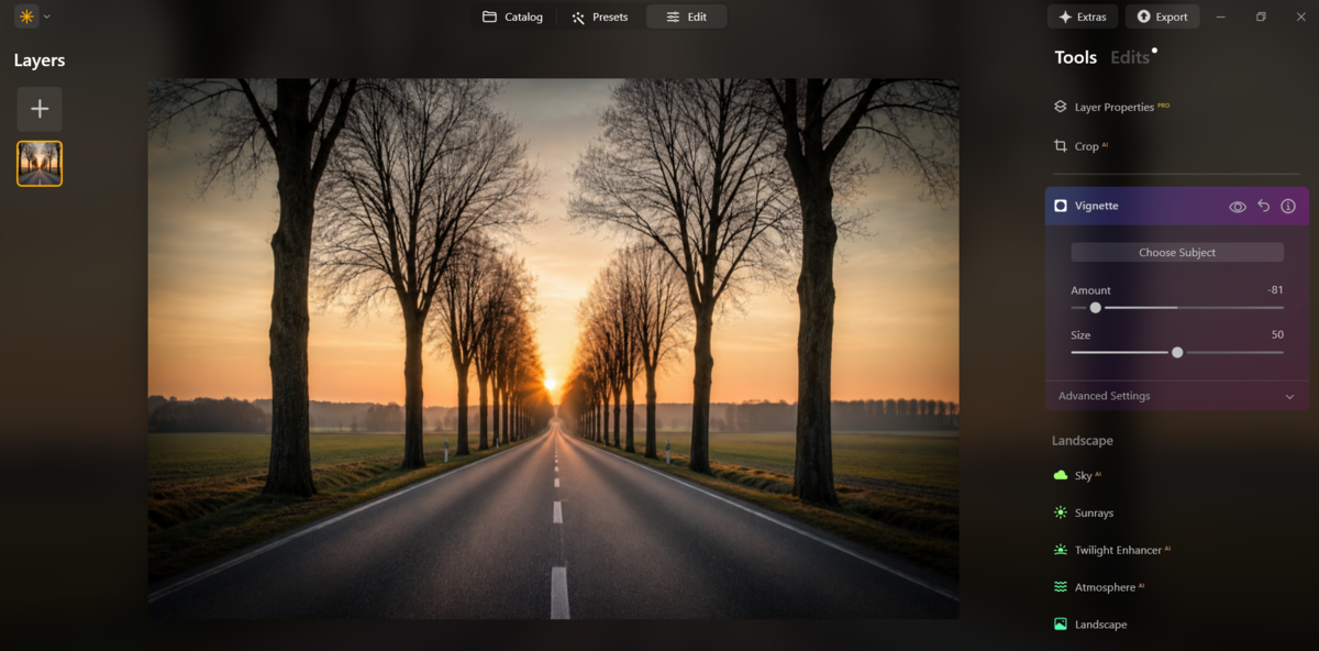 Vignette in Luminar | Skylum Blog


