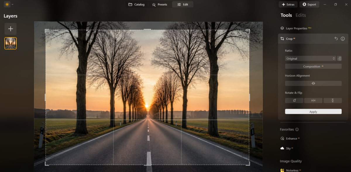 Crop AI in Luminar | Skylum Blog

