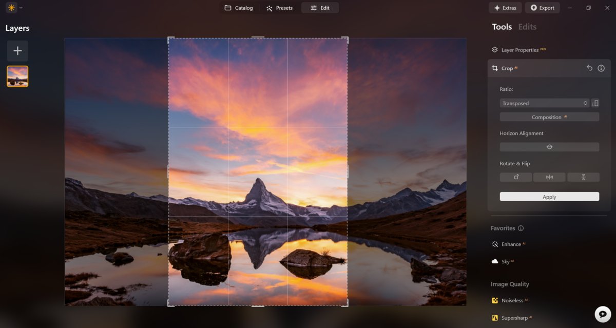 Crop AI in Luminar | Skylum Blog


