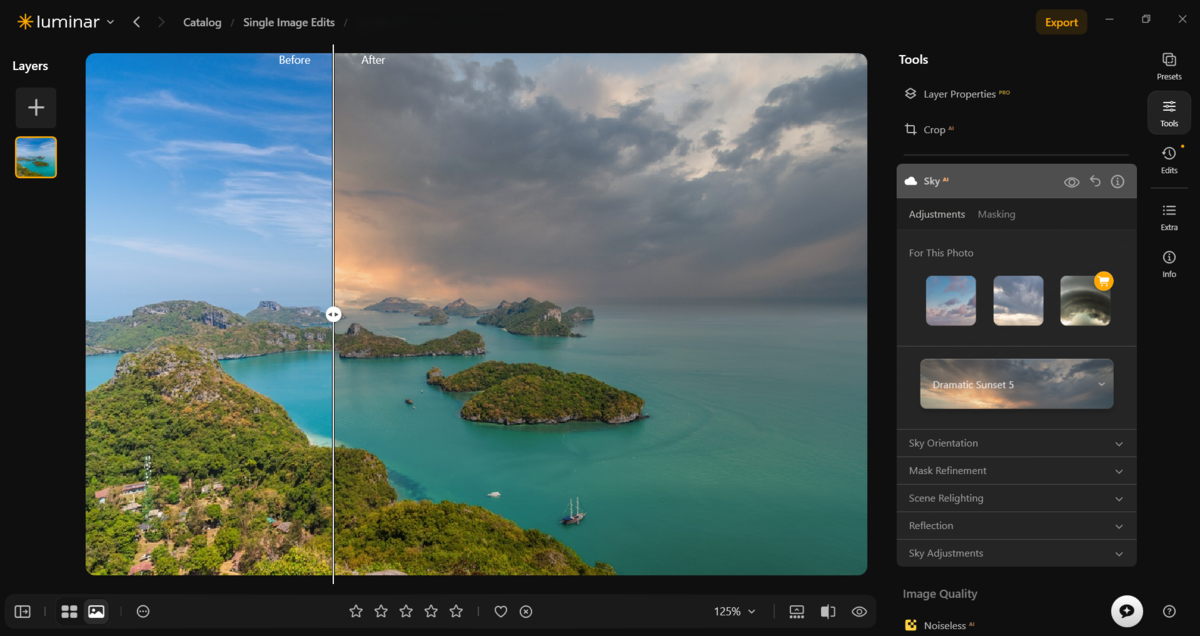 Sky replacement in Luminar | Skylum Blog

