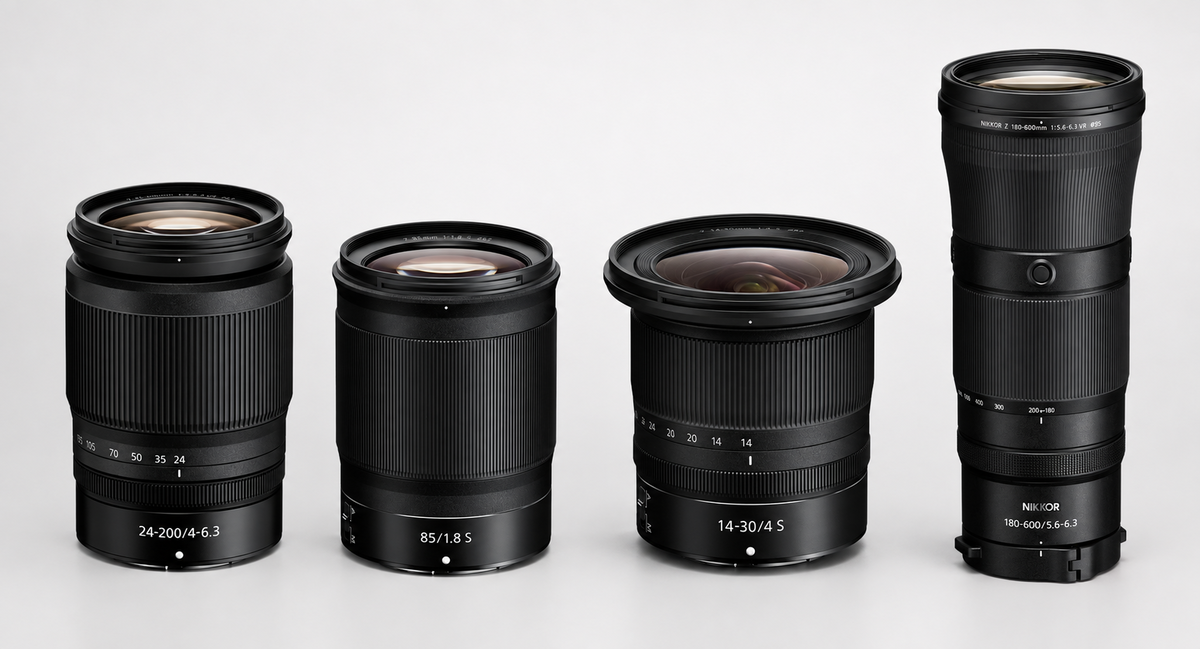 Z 24-200mm f/4-6 3 VR,Z 85mm f/1 8 S,Z 180-600mm f/5 6-6 3 VR, Z 14-30mm f/4 | Skylum Blog

