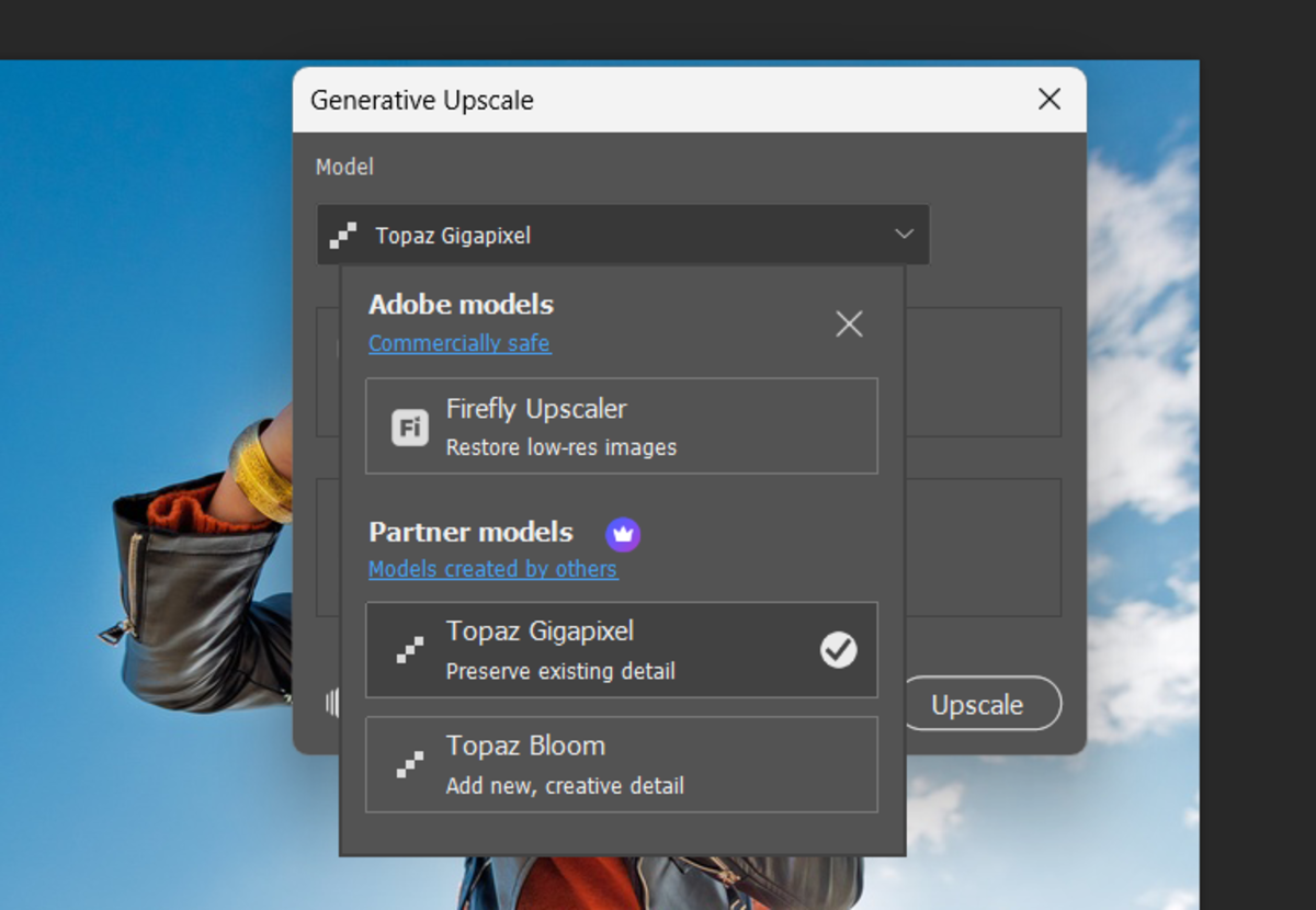 Generative Upscale tool in Photoshop | Skylum How-to