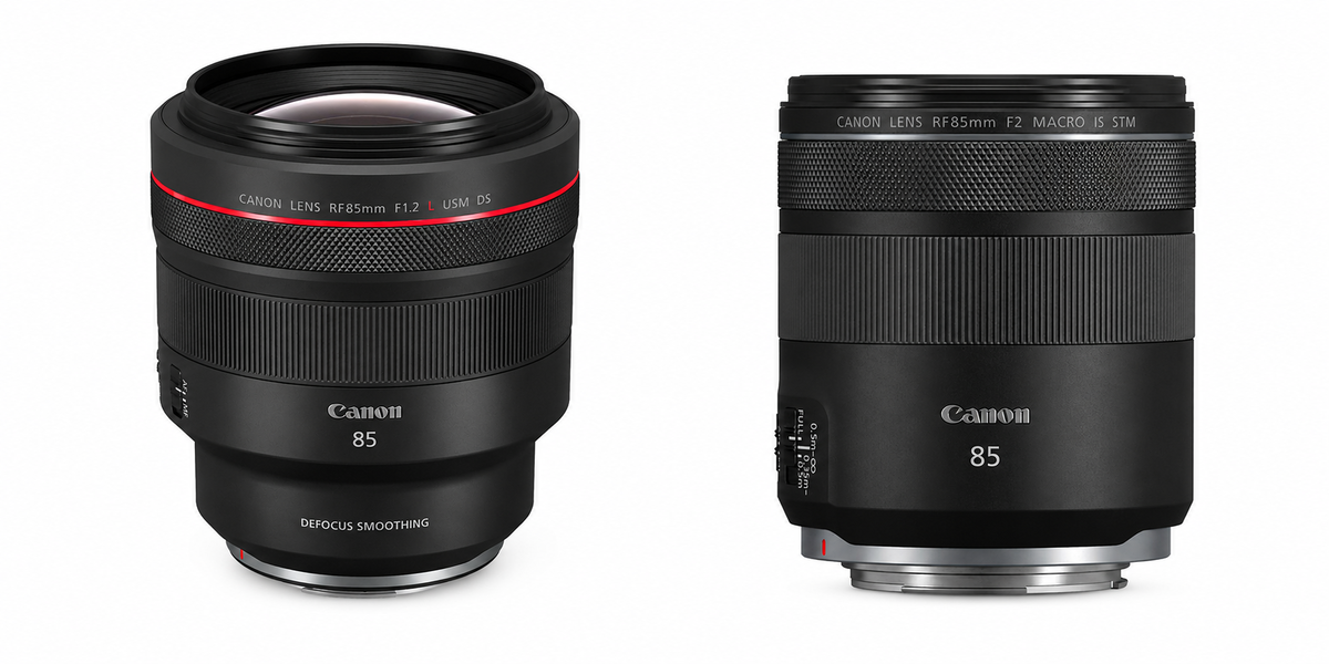 RF 85 mm f/1,2L USM RF, 85 mm f/2 Macro IS STM | Blog Skylum | Blog Skylum