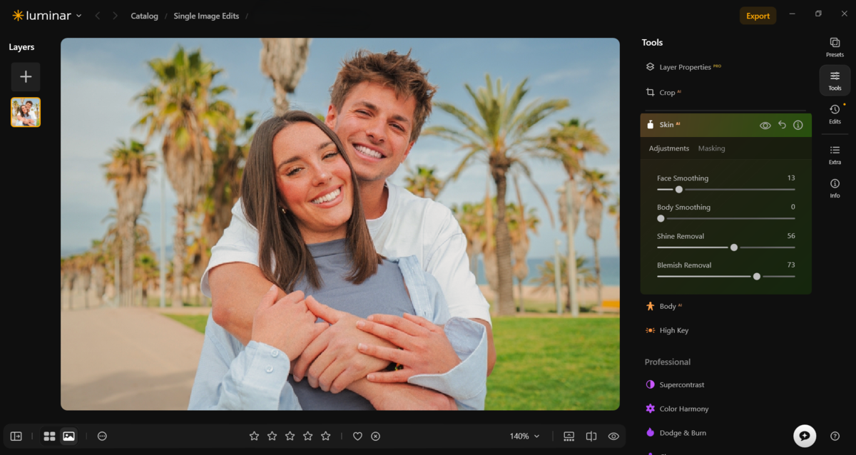 Luminar’s Skin AI tool | Skylum How-to

