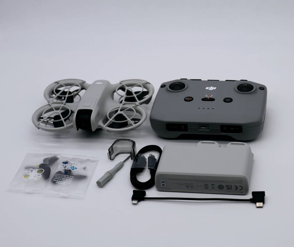 Drone accessories kit with controller