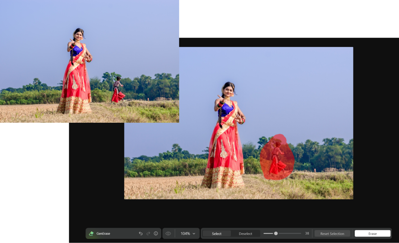 GenErase in Luminar