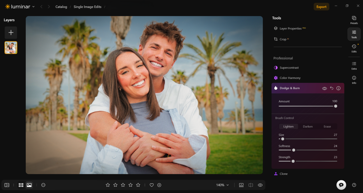 Luminar’s Dodge and Burn tool | Skylum How-to

