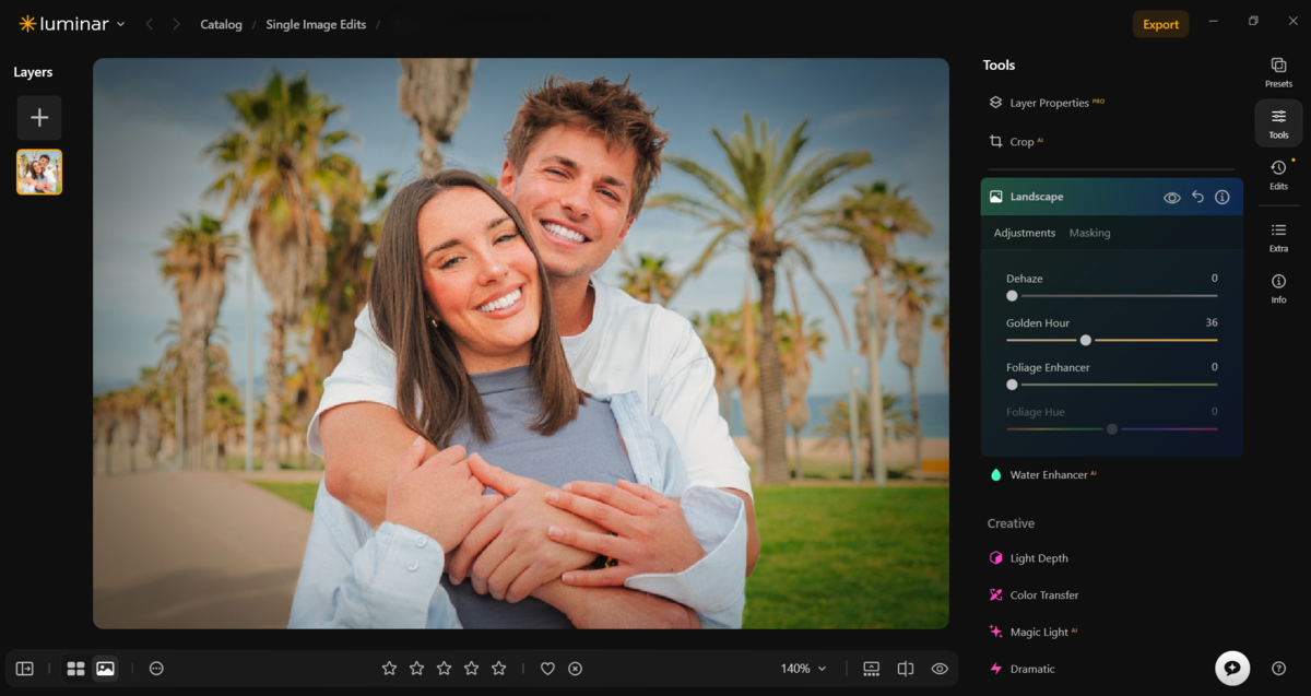 Luminar’s Golden Hour in Landscape tool | Skylum How-to

