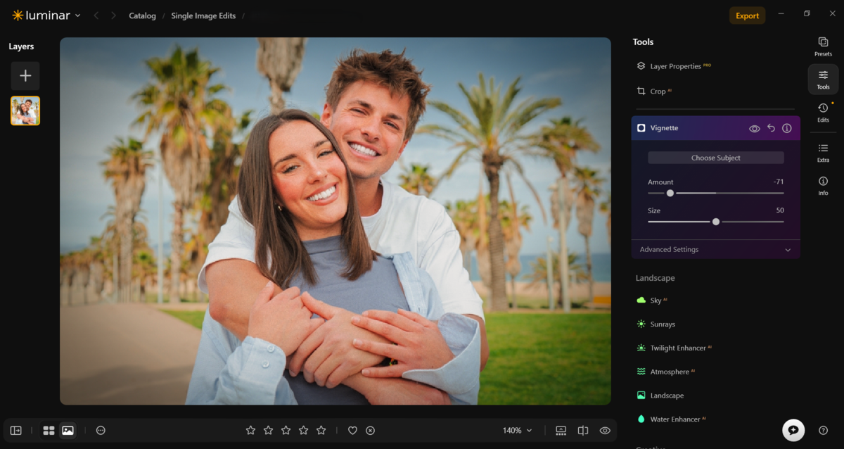 Luminar’s Vignette tool | Skylum How-to

