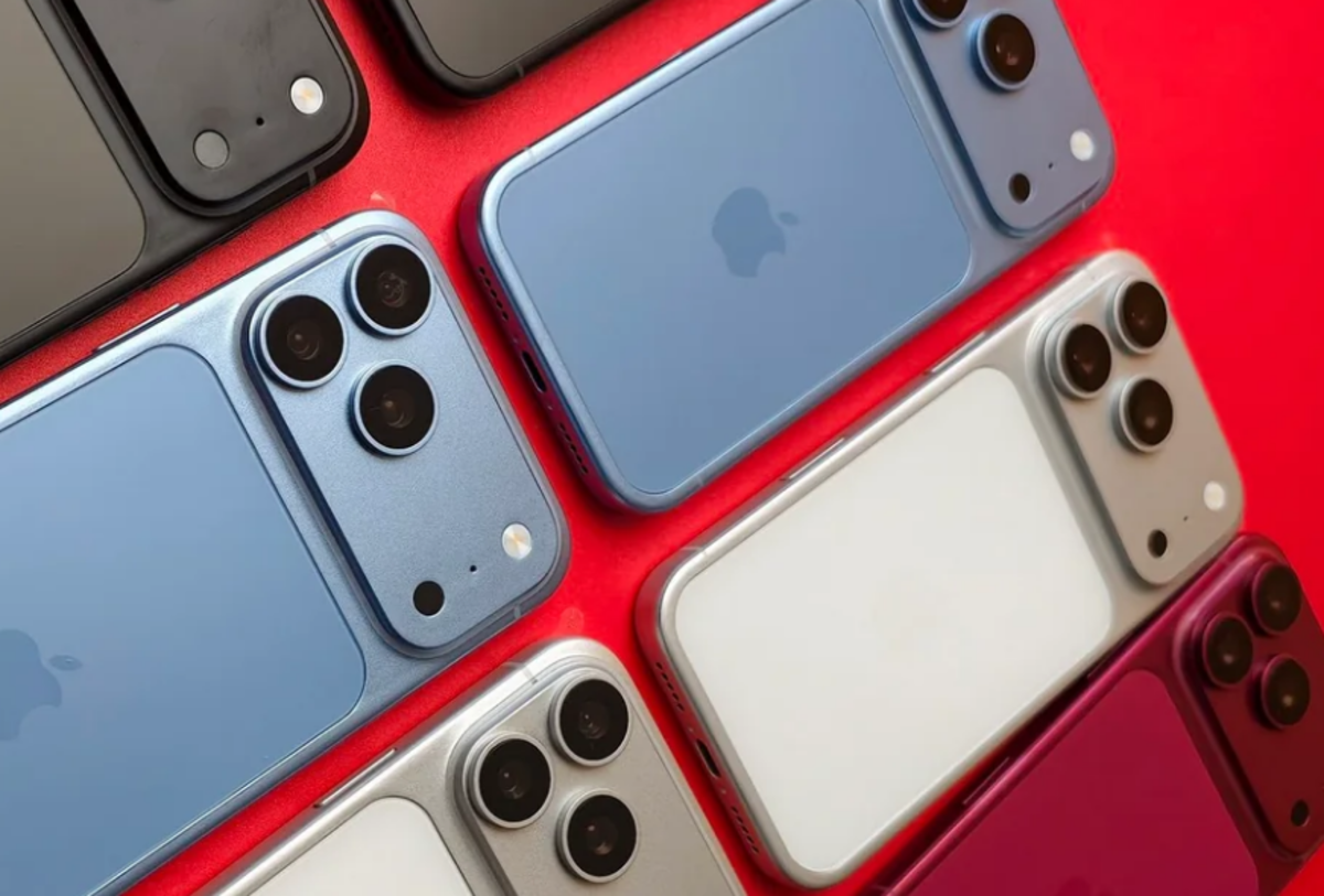iPhone models with colorful cases for creators | Skylum Blog

