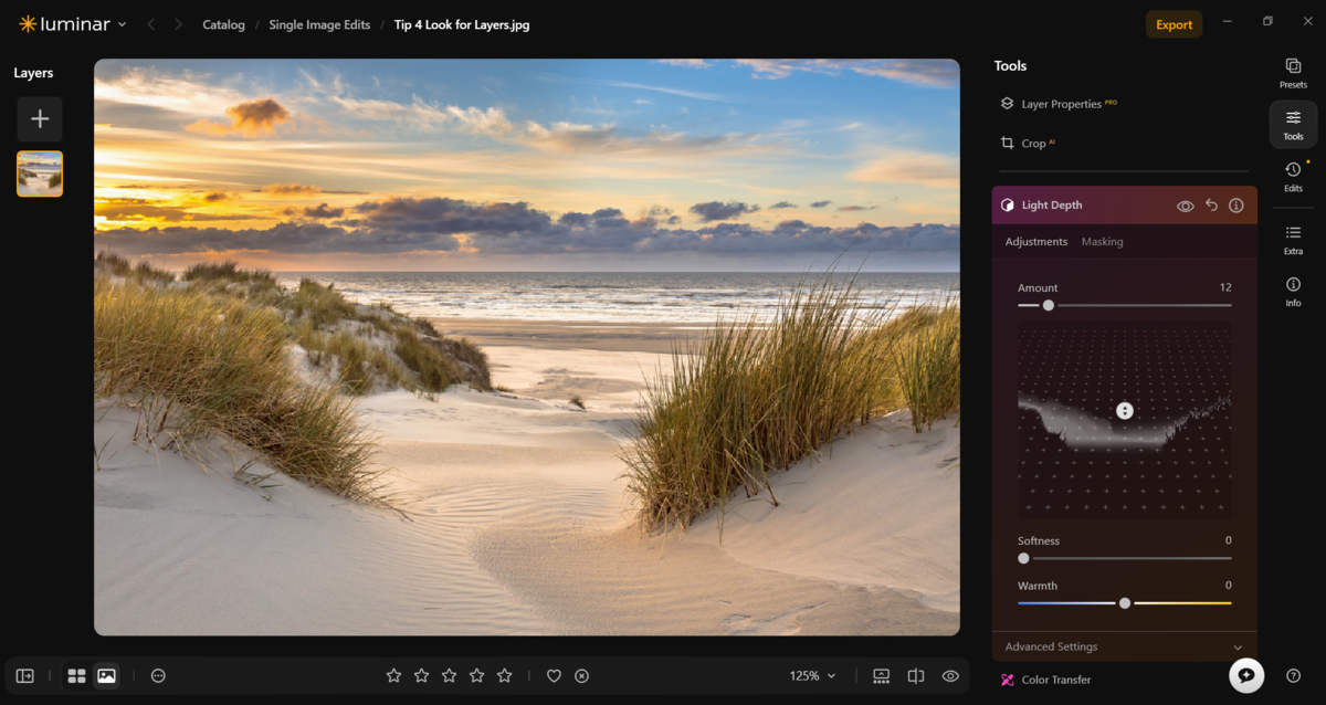 Light Depth in Luminar | Skylum Blog

