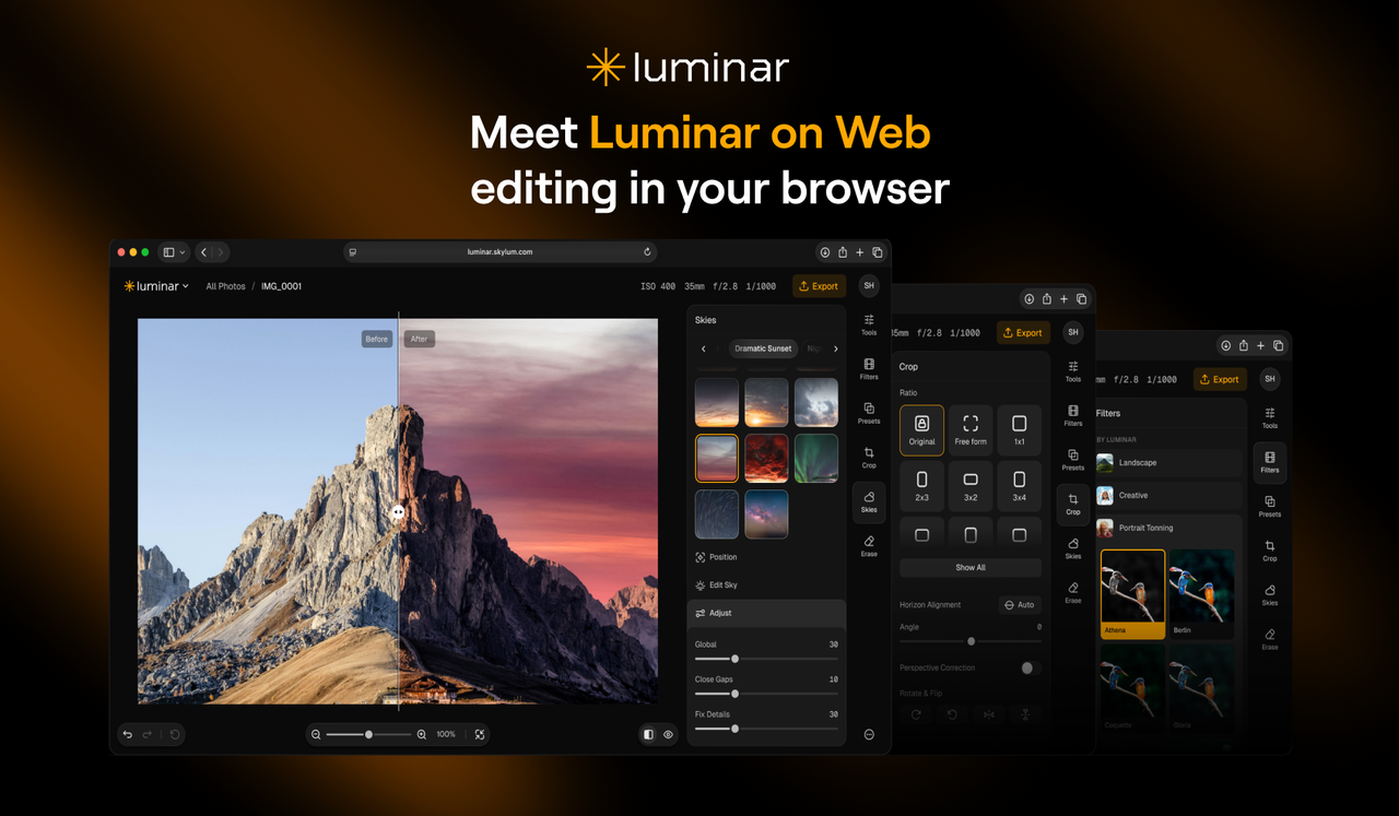 Luminar on Web | Skylum Blog