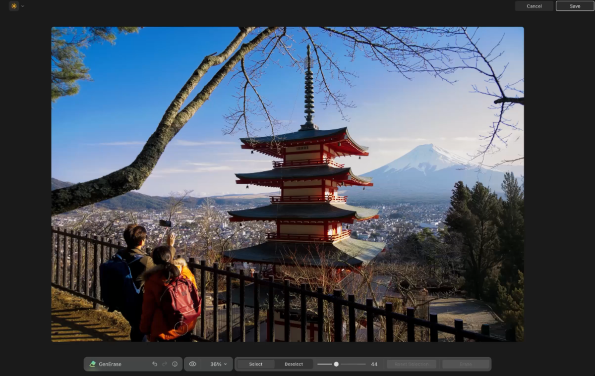 GenErase in Luminar